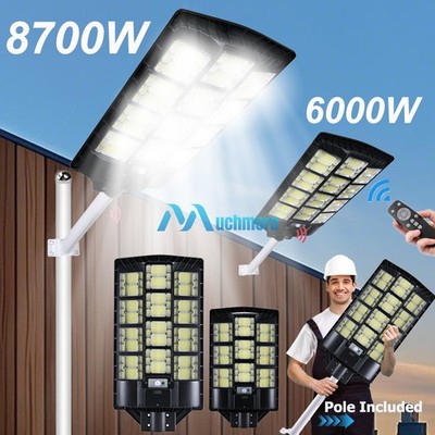 8700W 9990000000LM Commercial Super Large Road Solar Street Light High Intensity