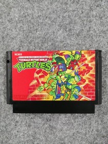KONAMI Teenage Mutant Ninja Turtles Famicom game