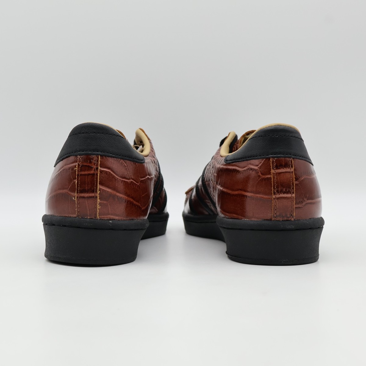 jq3258 adidas Originals Superstar Vintage Croc Fox Brown (Men's