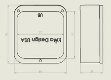 SturdīyCover® Weather-Resistant Housing for ULTRALOQ U-Bolt / U-Bolt Pro / Bolt