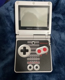 Nintendo Classic NES Limited Edition Game Boy Advance SP Handheld CIB BOX