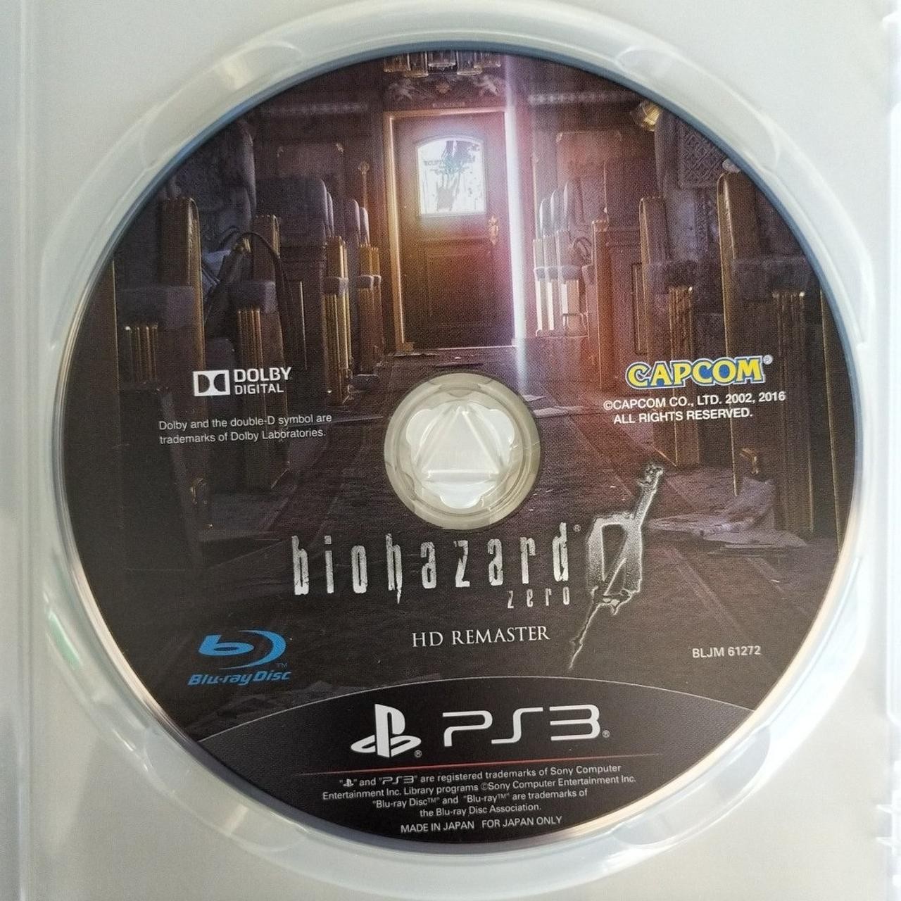 Capcom BLJM-61272 Resident Evil 0 HD Remaster