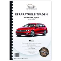 Vw Passat 8 Typ 3G Ab 2019 1,8L 2,0L Benzinmotor 179-290 Ps Reparaturanleitung