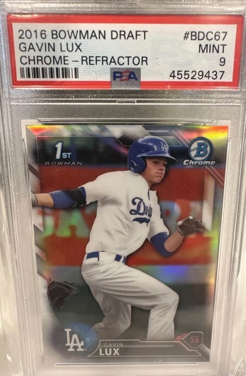 2016 Bowman Draft - Chrome Draft Picks Gavin Lux #BDC-67 Refractor (RC)