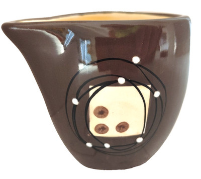 VTG Jetson Essence Atomic Dice Creamer Australia Brown Spout Whimsy Coffee Core