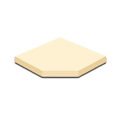 Creme Sechseckiges Schweberegal Mehrzweck Elegant Home Wandmontage Regal