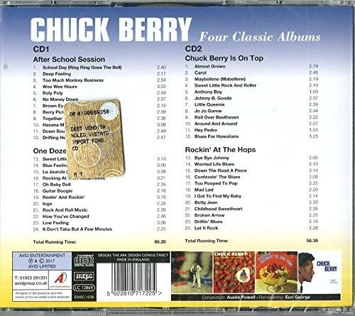 Chuck Berry Chuck Berry-Four Classic Albums (CD) - Image 3 of 3