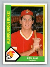 1990 CMC Albuquerque Dukes #25 Billy Bean Albuquerque Dukes