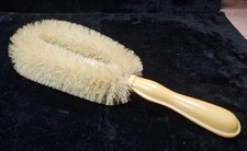VINTAGE FULLER LINT CLOTHES BRUSH FRENCH IVORY CELLULOID HANDLE 9" HARTFORD