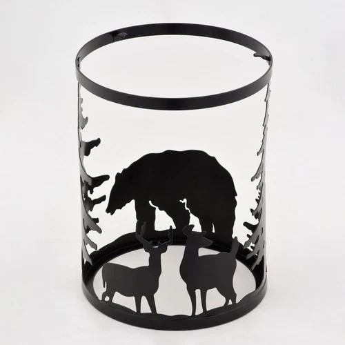 Acadia 38-in. W 3 Light Linear Chandelier Bronze - Picture 3 of 6