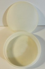 TUPPERWARE PIE TAKER 13" ROUND SHEER CONTAINER 242  LID 224