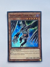 Darklord Edeh Arae - Super Rare 1st Edition DESO-EN040 - LP - YuGiOh