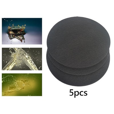 5x Oil Drain Splash Pad Round Keep Clean Oil Change Mat for Car Repair