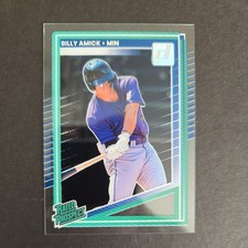 Billy Amick 2025 Donruss Clearly Donruss Minnesota Twins