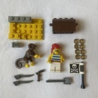 LEGO Buried Treasure Pirate Set 6235 LEGOLAND Chest Monkey Beach - Vintage 1989