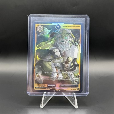 VCard Divine Chaos 1st Edition Space Invader Juniper 9 Holo 098/271