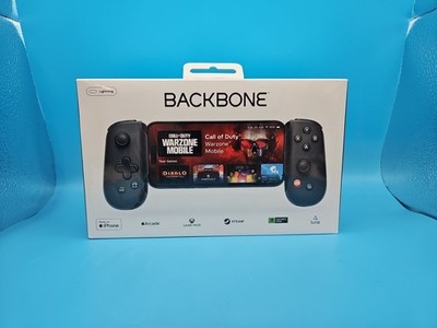 Backbone One Gen 2 Mobile Gaming Controller for iPhone Lightning Black