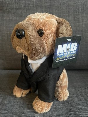NWT Universal Studios MIB Men In Black Frank Alien Attack Pug Dog Plush 8 