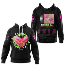 Fontaines D.C. Romance USA And Canada Tour 2024 Hoodie uh7tg
