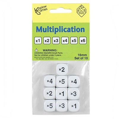 Multiplication Dice by Koplow Games
