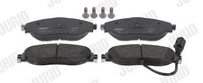 JURID Bremsbelagsatz, Scheibenbremse 573838J für AUDI CUPRA SEAT SKODA VW