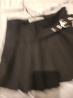 New Zara Black Skirt With Pleats Girls Size 6 — photo 2