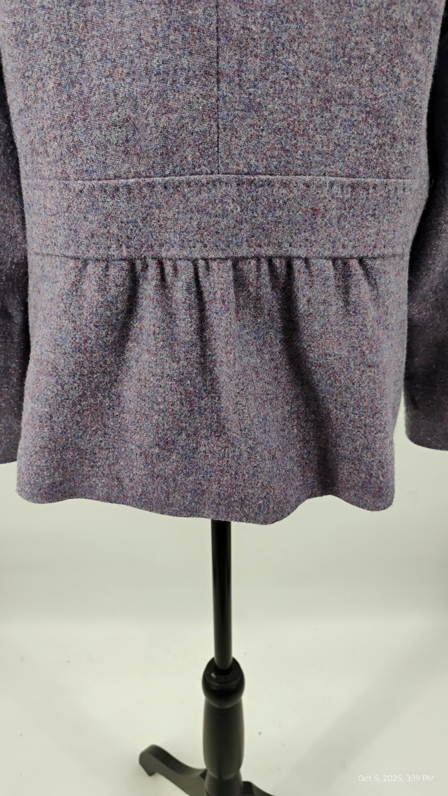 Talbots Wool Blend Blazer 2 Button Jacket Purple … - image 16