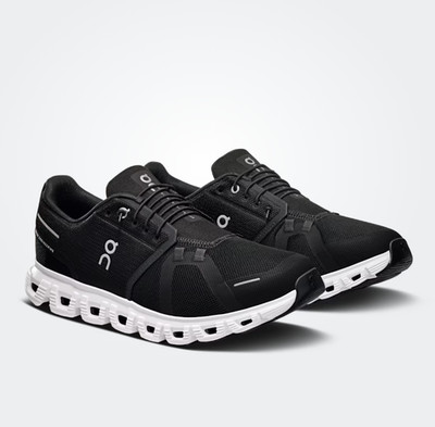 HOT TREND Men's Cloud 6 Black | White Shoes - New With Box