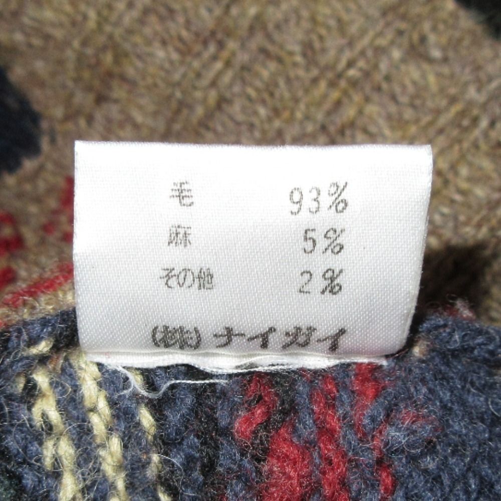 POLO RALPH LAUREN Nordic Pattern Patchwork  Knit … - image 4