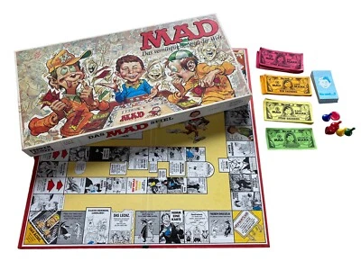 MAD-Das Vernünftigste Spiel der Welt Parker Rarität Sammlung Vintage Selten - Bild 1 von 4