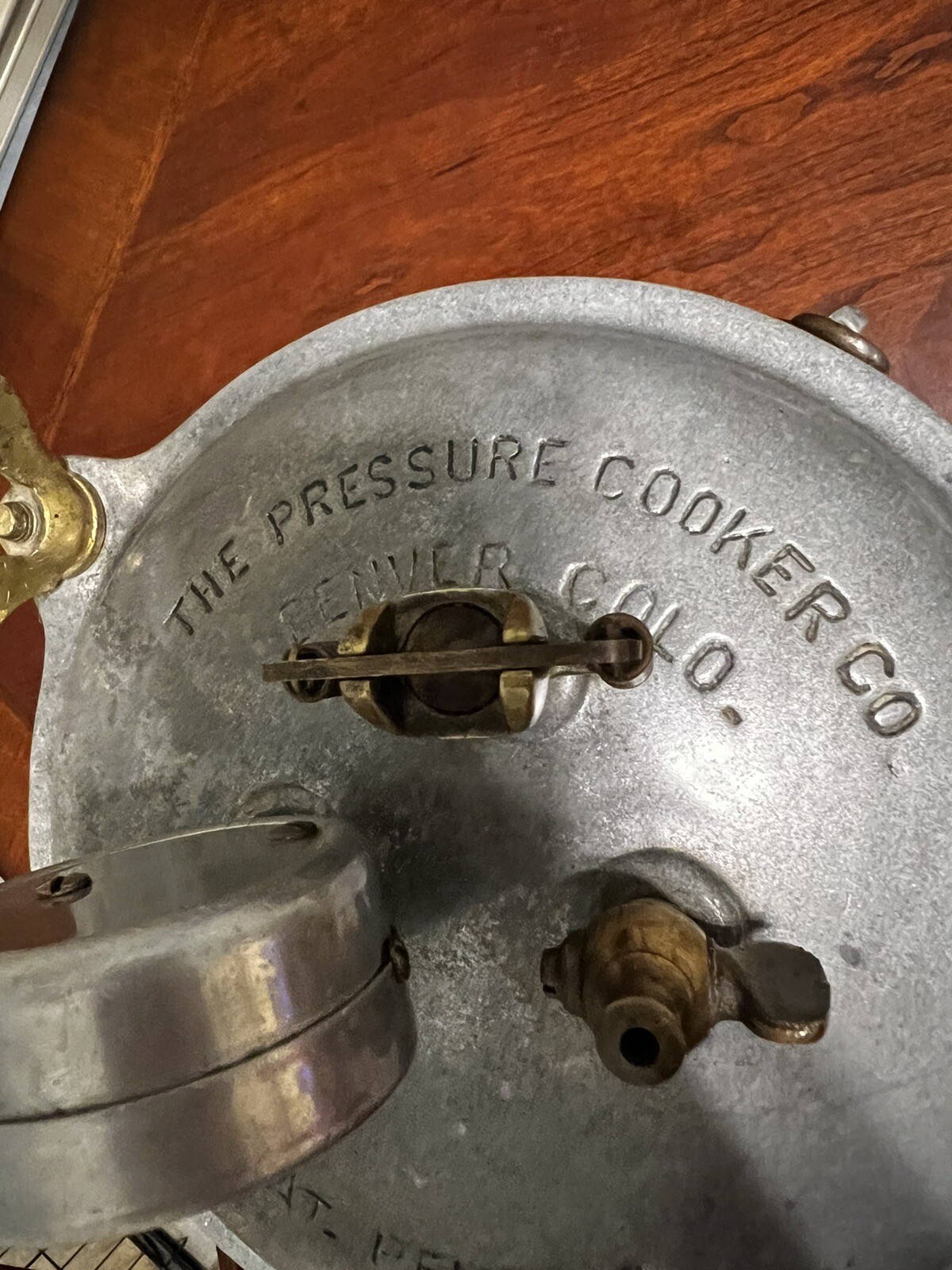Antique 1920's PRESSURE COOKER from THE PRESSURE COOKER CO. DENVER, CO