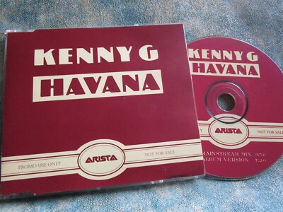 Kenny G   Havana (The Extended Mixes) Arista Promo CD Single