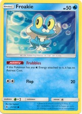 Froakie - 21/131 - Common Pokemon NM-Mint Forbidden Light