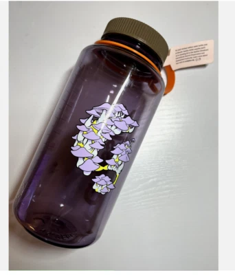 New Glossier Seattle 32oz Nalgene Water Bottle Mushroom G BPA/BPS Free