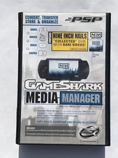 GameShark Media Manager Playstation PSP Limited Edition☆Complete☆Nine Inch Nails
