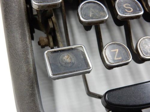 MACCHINA DA SCRIVERE VINTAGE "KMG" ROYAL GREY TOUCH SERIALE # KMG-4291080 - Foto 12 di 12