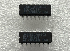 (2 PIECE LOT) JM38510/00103BCA, FSC, NAND Gate, TTL/H/L Series, 3-Func, 3-Input