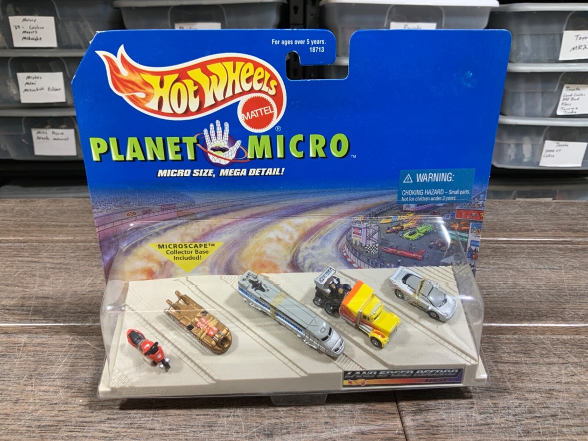 HOT WHEELS PLANET MICRO LAND SPEED RECORD SERIES 1 SET | eBay