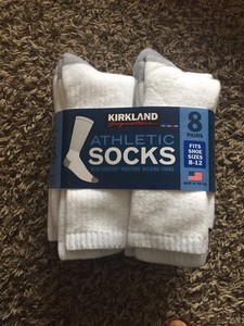 kirkland white socks