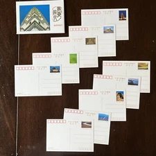 CHINA LOT OF 10 POSTCARDS LANDSCAPES OF NINGXIA UNUSED IN FOLDER SLEEVE