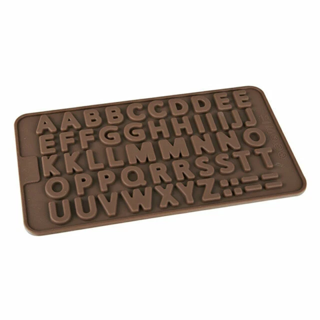 Alphabet Chocolate Mould Sugarcraft and Chocolate Moulds for Cake Decorating