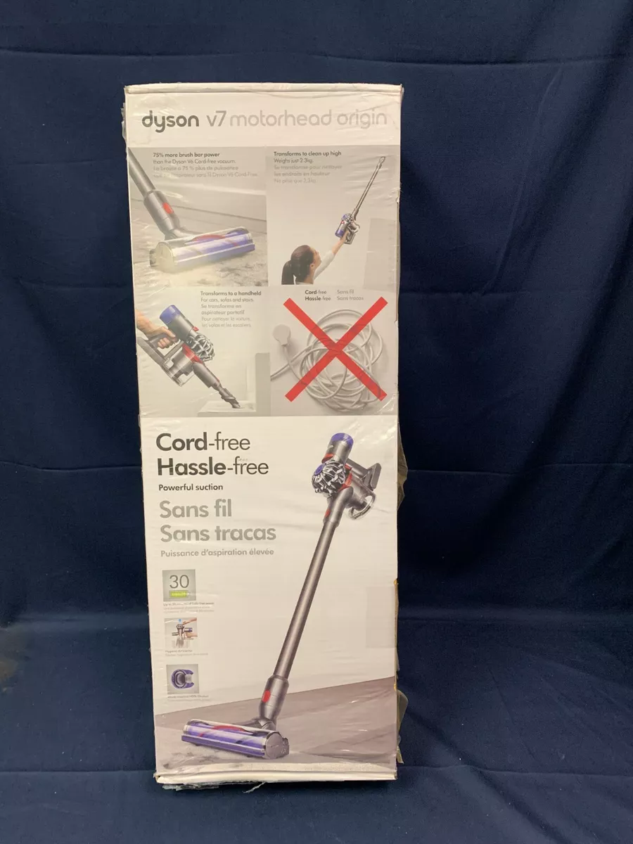 Dyson V7 Motorhead Origin Cordless Stick Vacuum Cleaner-IRON-NEW