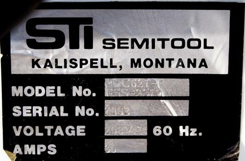 STI Semitool PDC621-P/FSS-221 Photoresist Developer & Strip System Stripper - Picture 10 of 10