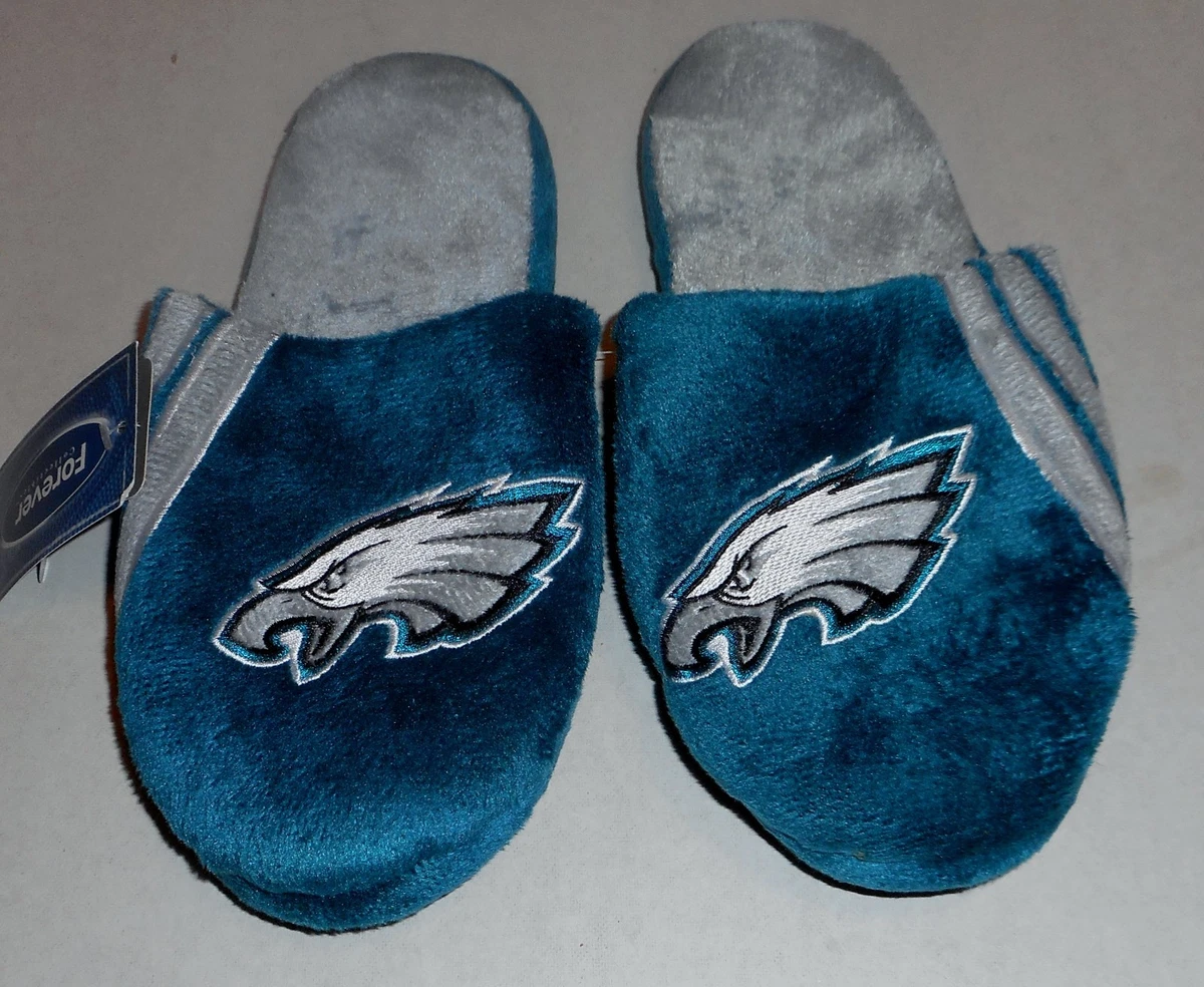 PHILADLEPHIA EAGLES SLIPPER SLIDES MEN S FOREVER COLLECTIBLES
