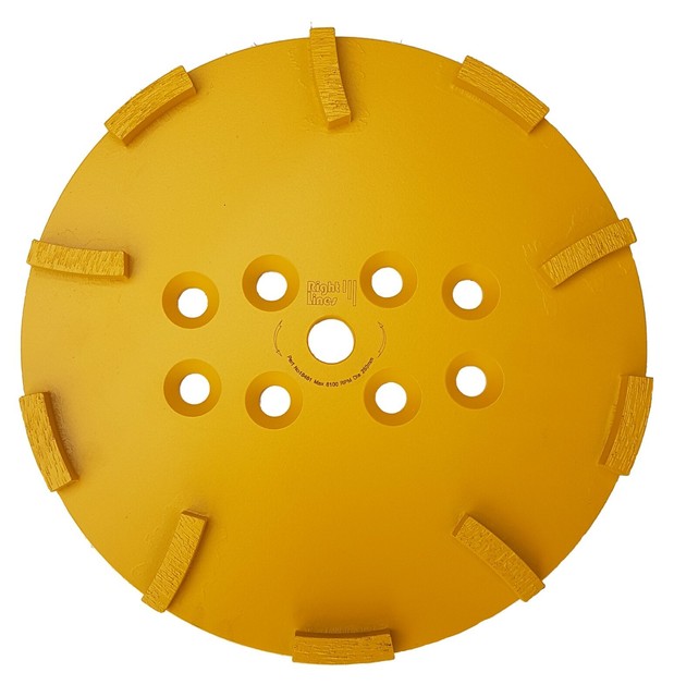 2 Floor Concrete Grinder Diamond Grinding Disc Plates 250mm. 20