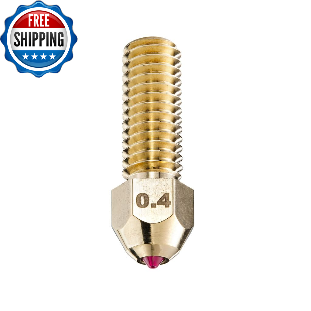 Ruby Nozzle 0.4Mm for K1/ K1 Max/Cr-M4 / CR-10 Se/Ender 3 V3 KE 3D Printer, Hard