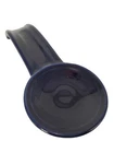 Fiesta Ware Spoon Rest Holder Blue Excellent Condition Homer Laughlin USA