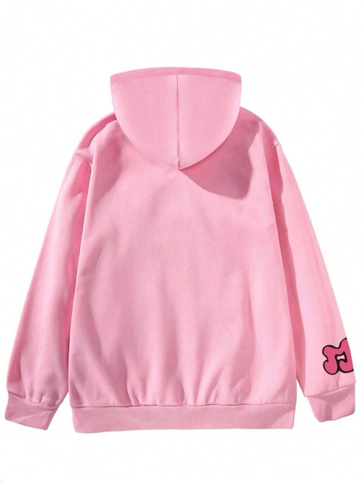 Manifest Destiny Teens Letter Print Hoodie for Stylish Comfort