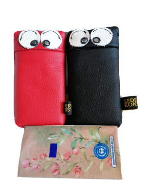 Taschentuchwichtel Taschentuchetui Lederhülle für Taschentücher Box Tempo-Tasche