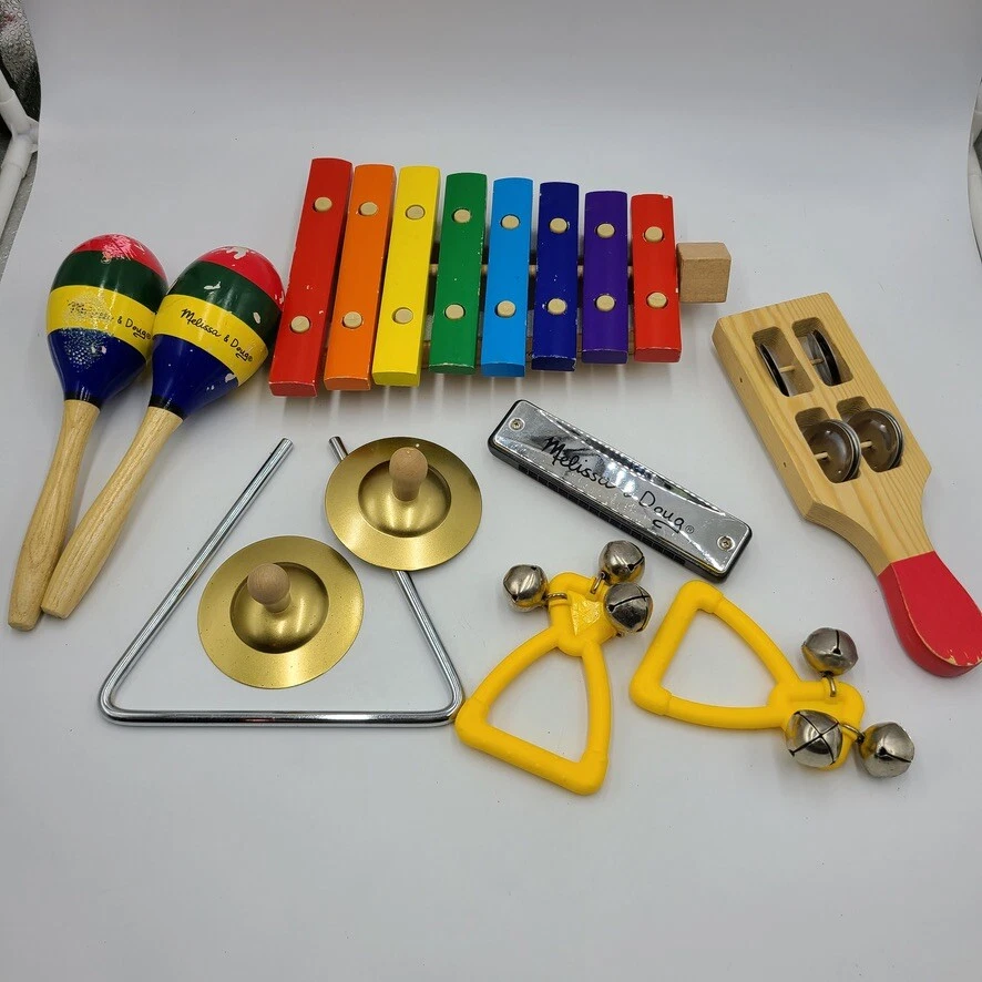 Melissa and cheap doug wooden instruments